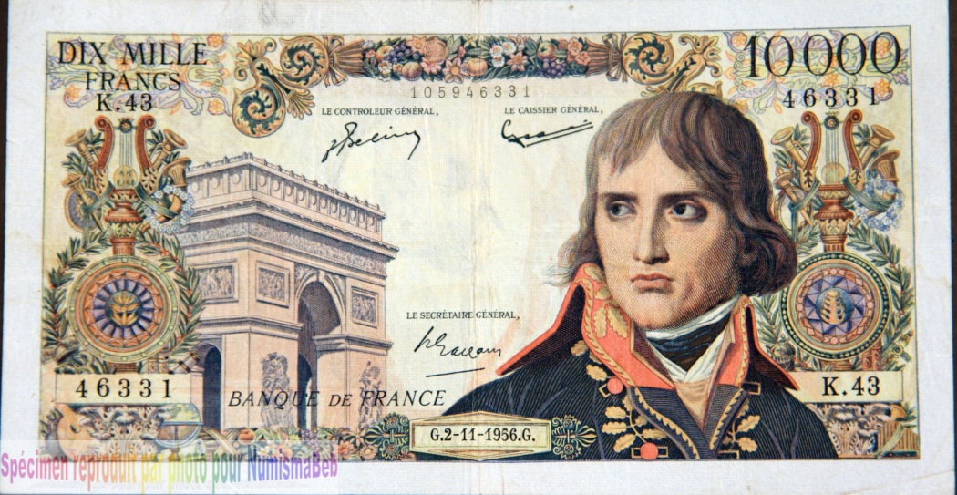 10000 Francs Bonaparte